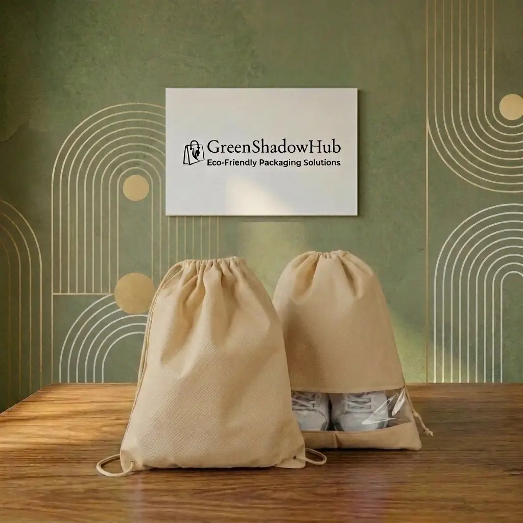 Non Woven Shoes Bag Size 15*18 - Image 2