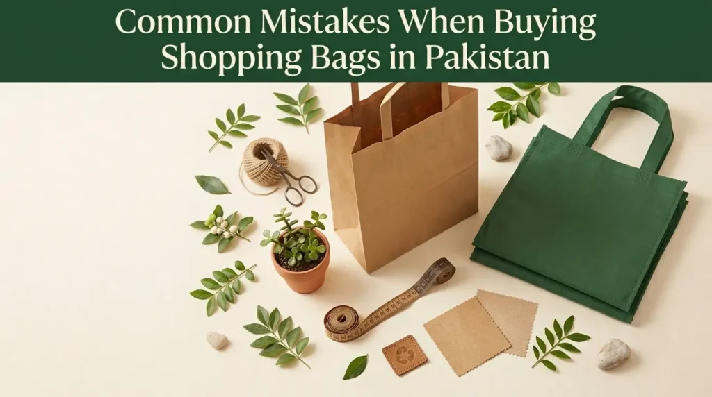 Common Mistakes When Buying Shopping Bags in Pakistan