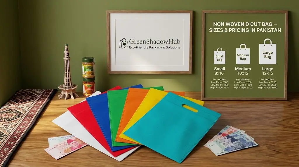 Non Woven D Cut Bag – Sizes & Pricing in Pakistan