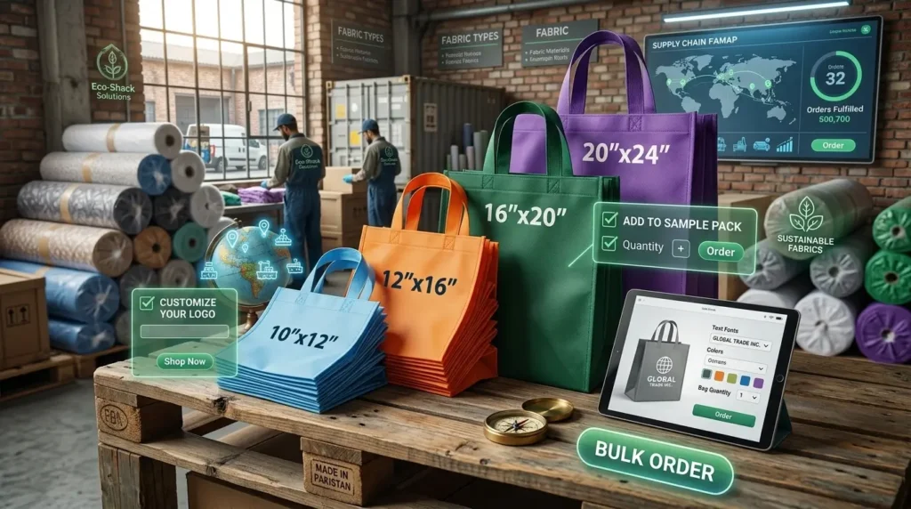 Non Woven W Cut Bags – Sizes & Prices in Pakistan
