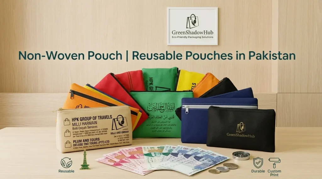 Non-Woven Pouch | Reusable Pouches in Pakistan