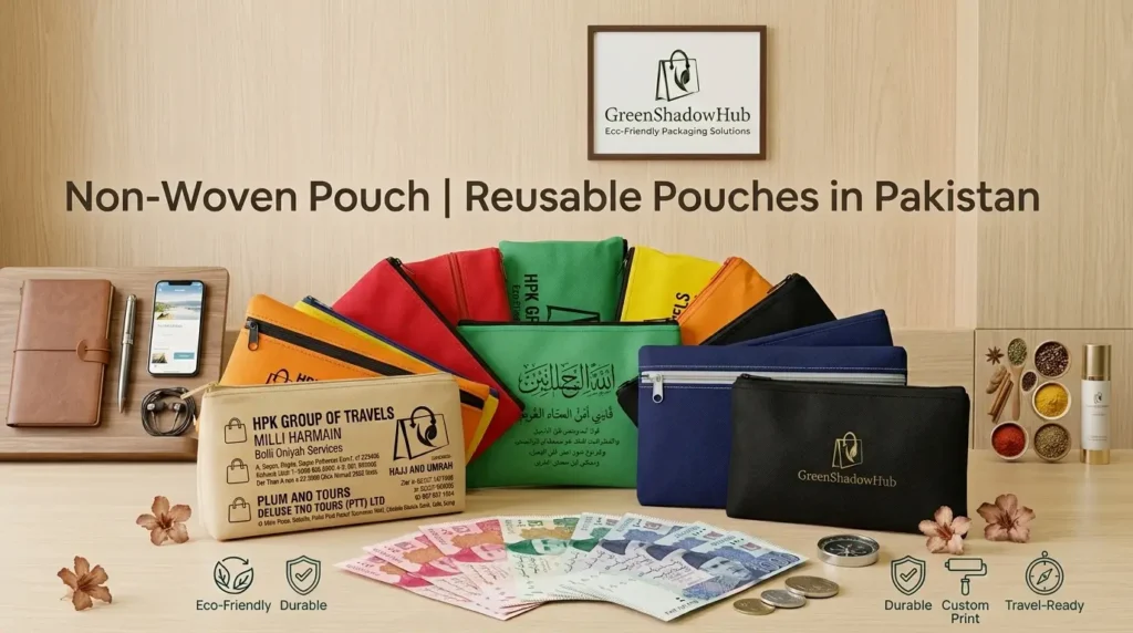 Non-Woven Pouch | Reusable Pouches in Pakistan